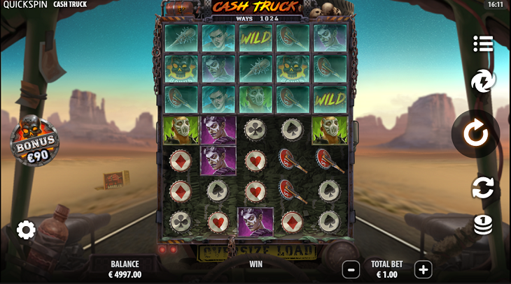 Screenshot Cash Truck
