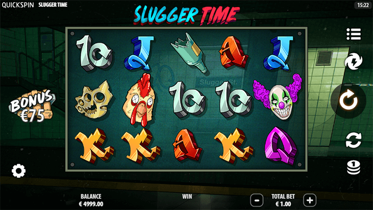 Screenshot Slugger Time