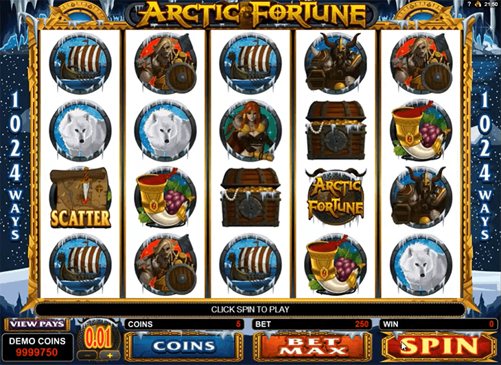 Screenshot Arctic Fortune