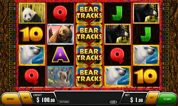 Screenshot Bear Tracks