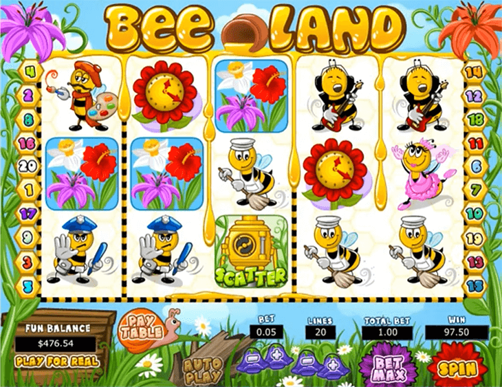 Screenshot Bee Land