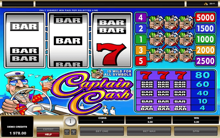 Screenshot Captain Cash