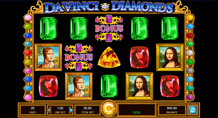 Screenshot Da Vinci Diamonds