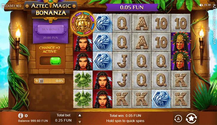 Screenshot Aztec Magic Bonanza